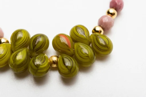 Armband "DROPS GREEN" (SSK62)