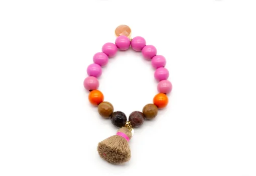 Perlenarmband "PINK PEPPER" (SSK27)