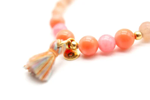 Armband "SUNSTONE CORAL" (SSK57)