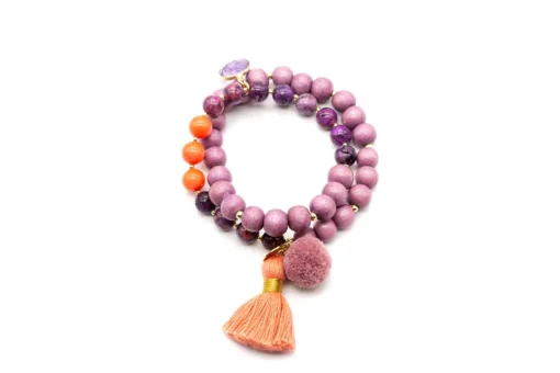 Wickelarmband “TWIN GRAPE” (SSK08)