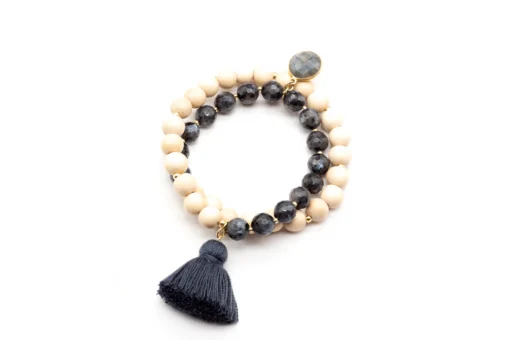 Wickelarmband  "TWIN LUNAR" (SSK07)
