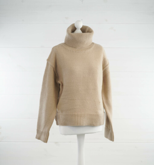 Rollkragen-Pulli "TAMIKA" caramel (GW11)