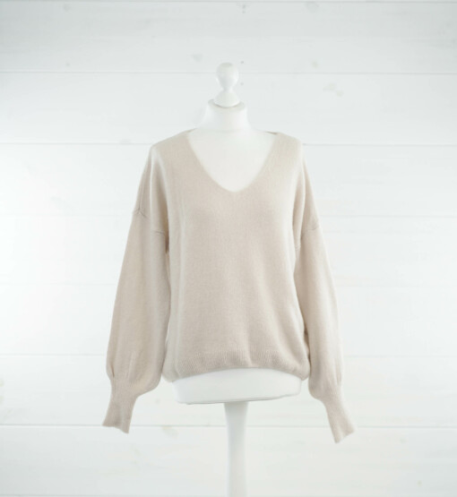 Feinstrickpullover "GIANNA" beige (GW203)