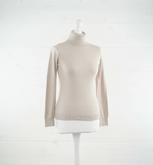 Feinstrickpulli "KAISA" beige (GW206)