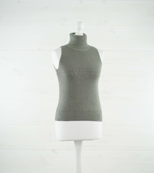 3 teiliges Feinstrickset "ELEONORA" khaki (GW204)