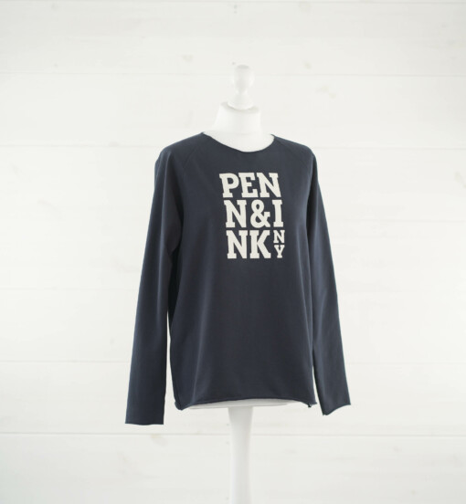 Soft Sweater "POLLY" navy/ecru (PI52)