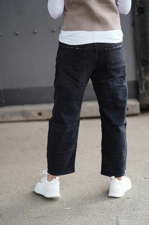 Jeans "YOANA" - black stone wash (ER111)