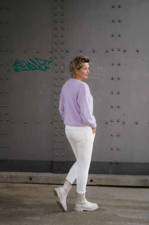 Strickjacke "JUSTINE" flieder (GW210)