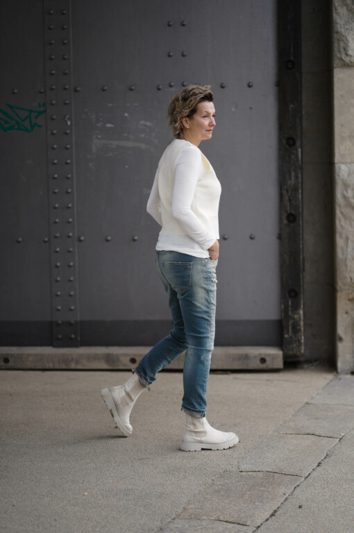 Weste "ELYSA" wollweiß (GW59)