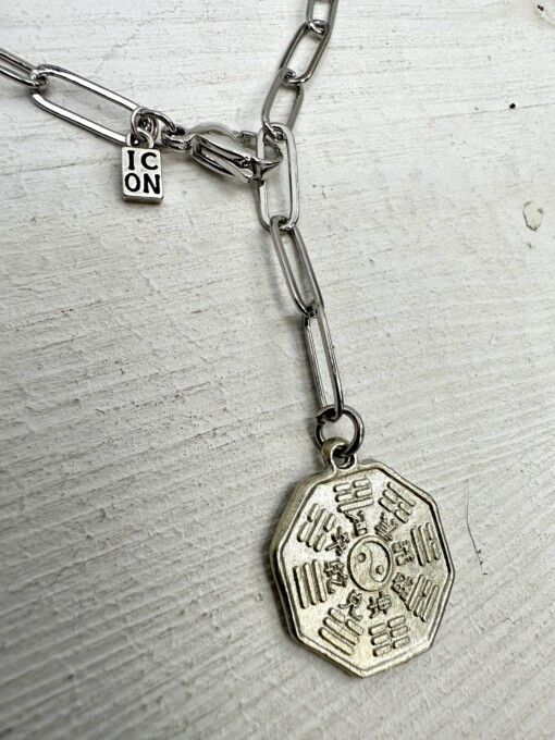 Necklace "LIA YANG" silver (IC30)