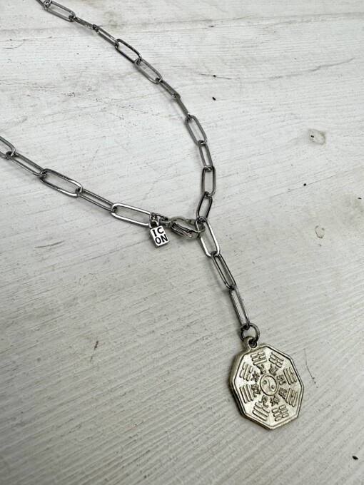 Necklace "LIA YANG" silver (IC30)