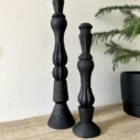 Kerzenständer “JOLA” schwarz Gr. 1+2 (LI62)