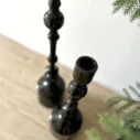 Kerzenständer “DAFINA” schwarz Gr. 1+2 (LI64)