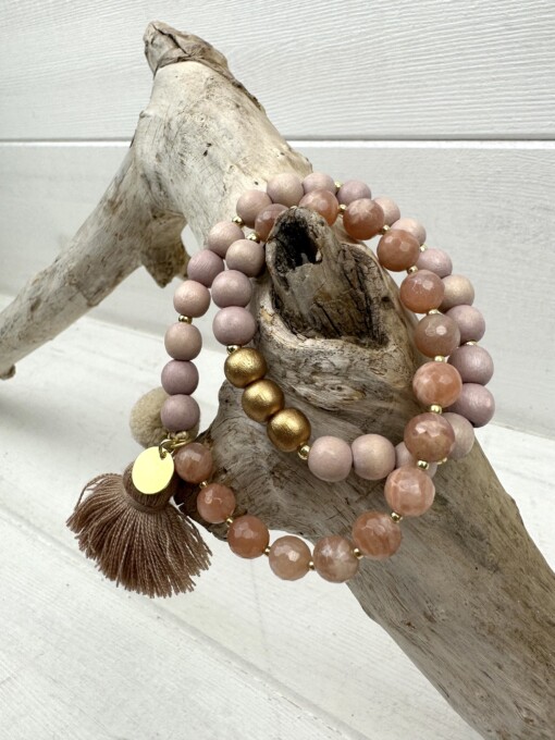 Wickelarmband "TWIN SAND" (SSK31)