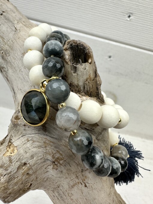 Wickelarmband  "TWIN LUNAR" (SSK07)