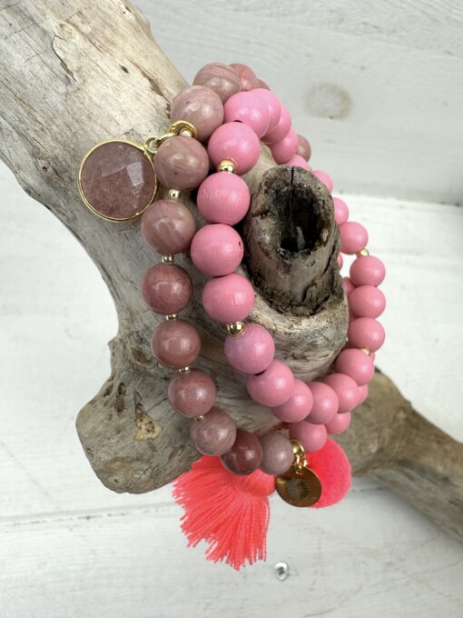 Wickelarmband "TWIN PINK ANGEL" (SSK20)