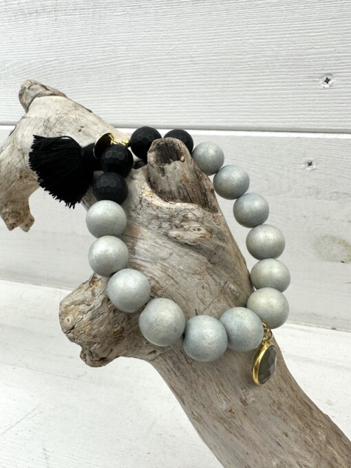Perlenarmband "BLACKTAIL" (SSK32)