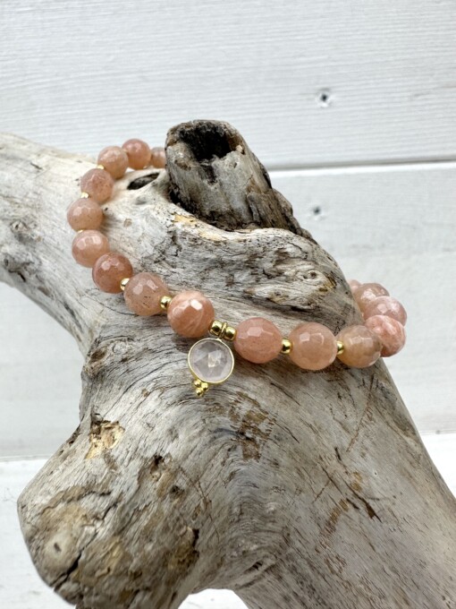 Armband "SUNSTONE CORAL" (SSK57)