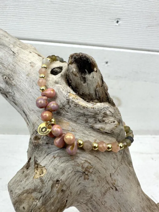 Armband “DROPS SALMON” (SSK60)