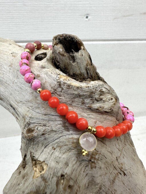 Armband "DROPS PINK" (SSK59)