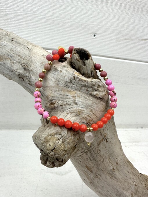 Armband "DROPS PINK" (SSK59)