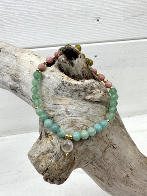 Armband "DROPS GREEN" (SSK62)