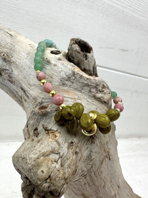 Armband "DROPS GREEN" (SSK62)