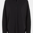 elastische Bluse “MAGDA” black (PI62)