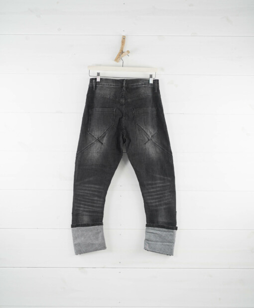 Jeans "SABINA" black (H17)