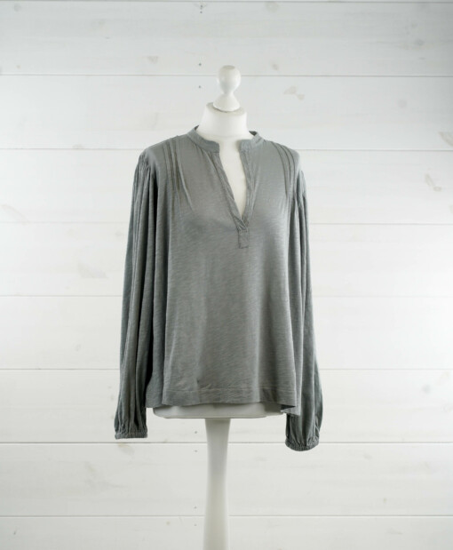 Bluse "ANNE" light grey (PI50)