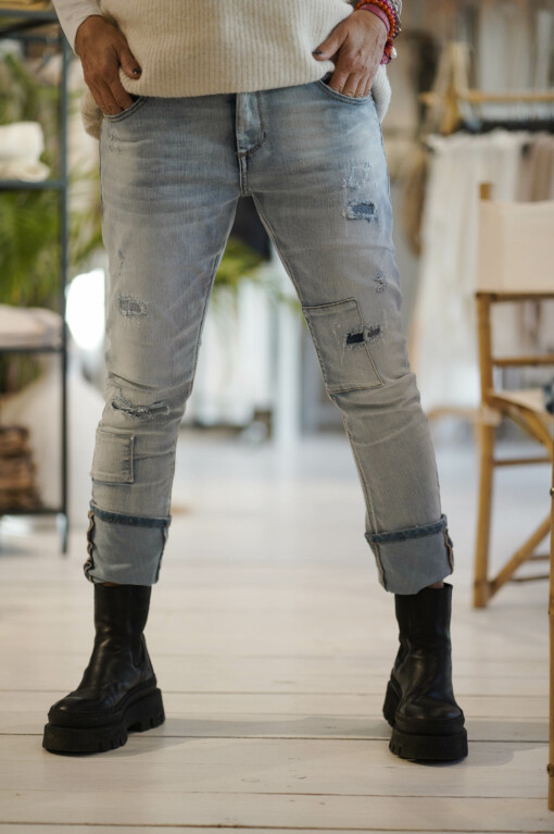 Jeans "SABINA" light blue (H17)