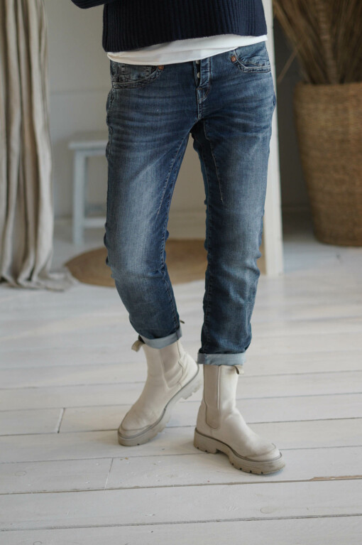 Boyfriend Jeans "SHYRA" dark blue (HL23)