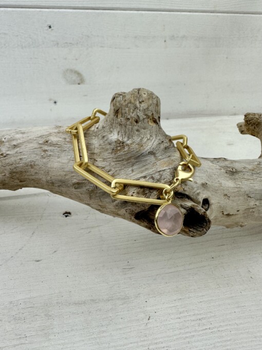 Armband “PAPERCLIP ROSE” (SSK71)