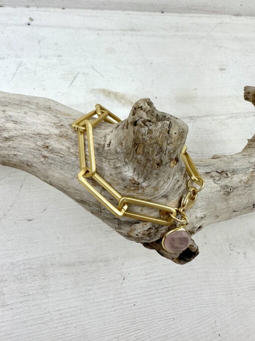 Armband “PAPERCLIP ROSE” (SSK71)