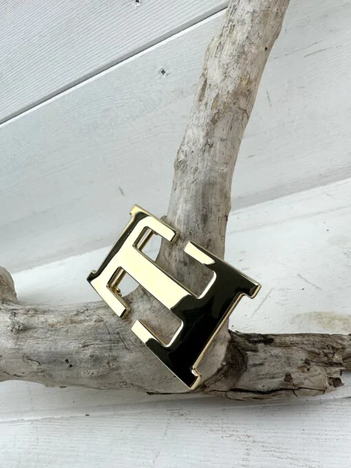 Gürtelschließe “SMILE” gold-shining (UJ02)