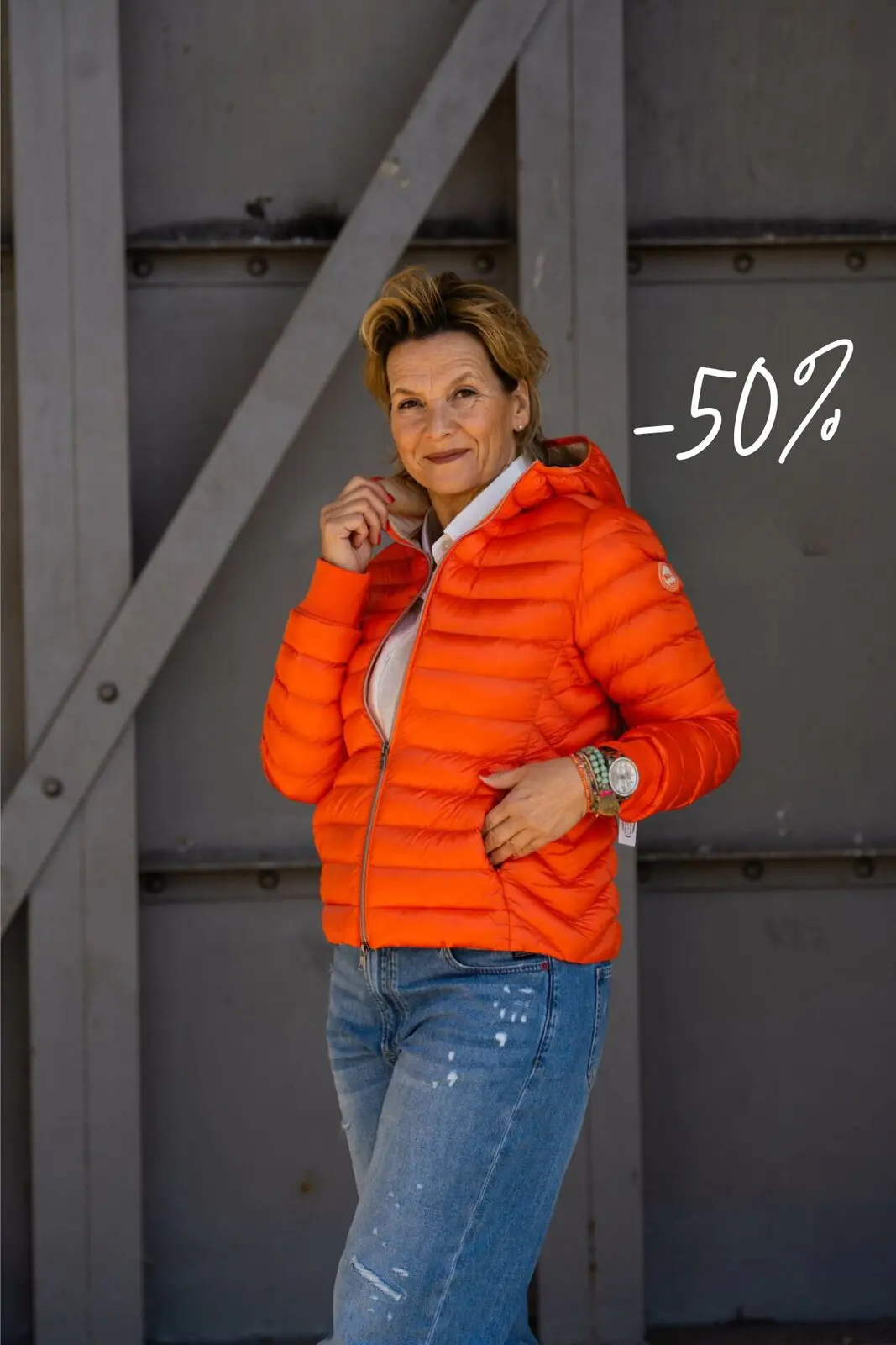 Leichte Steppjacke “NEAPEL” new red toast (GW220)