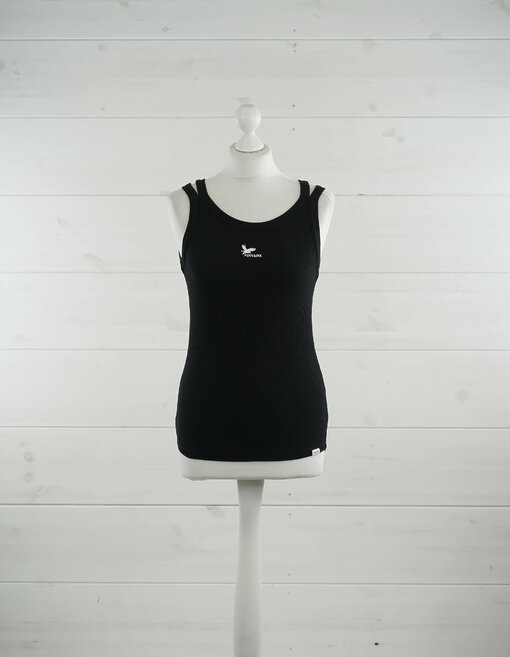 Top "ALISSA" black/white (PI06)