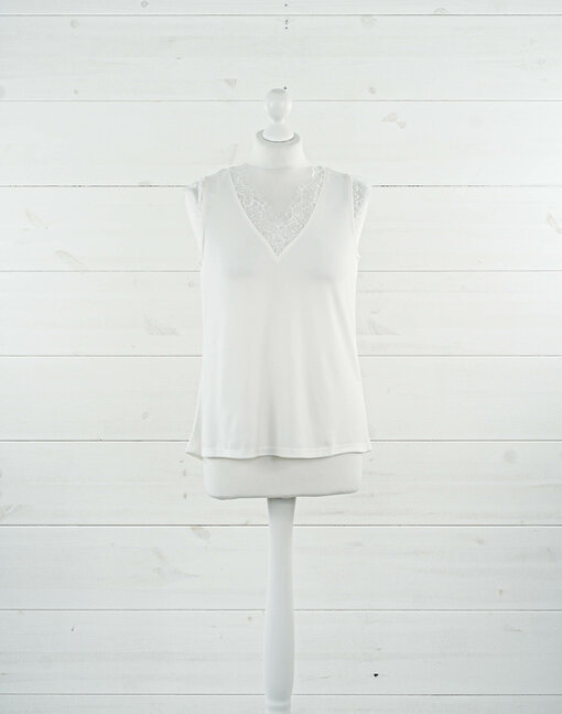 Spitzen-Top "ANCONA" offwhite (DZ06)