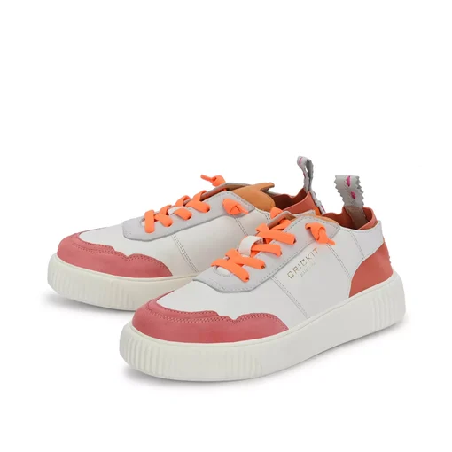 Sneaker Low "OAKLI" weiß/flamingo (CR09)