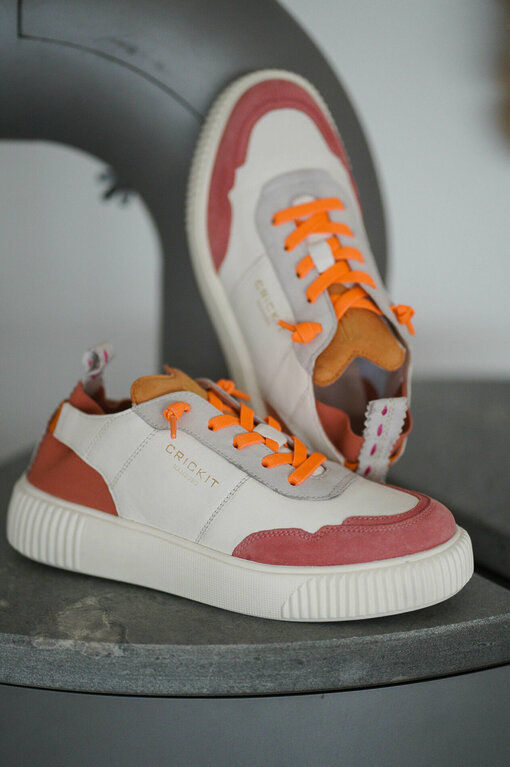Sneaker Low “OAKLI” weiß/flamingo (CR09)