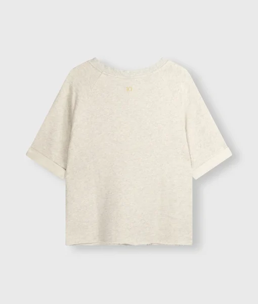 Sweater "BETTINA" soft white melange(10D50)
