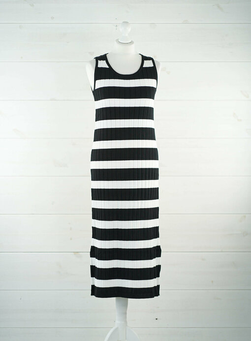 Kleid "JUTTA" schwarz/weiß (HB08)