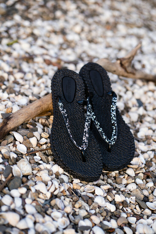 Coole Flip Flops “KATHERINE” black (IJ02)