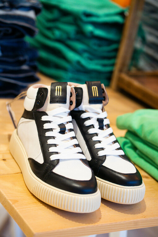 Medium Sneaker “ORIELLA” – weiß/schwarz weiß/schwarz (CR14)