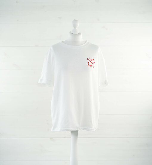 Shirt "LEXA" ecru/red (ST01)