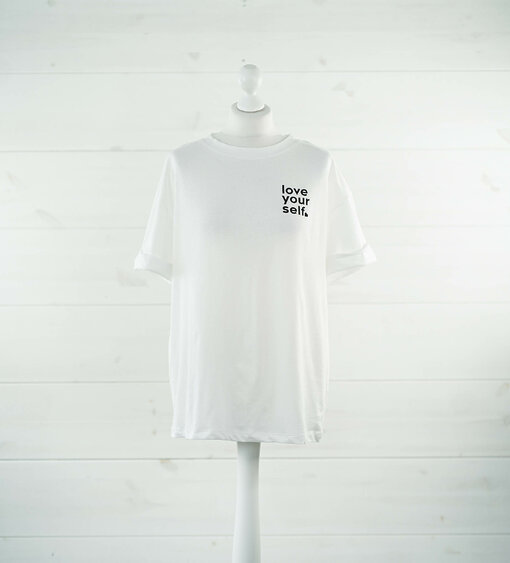 Shirt "LEXA" ecru/black (ST01)