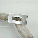 Gürtelschließe  “GOAL” silver (UJ02)