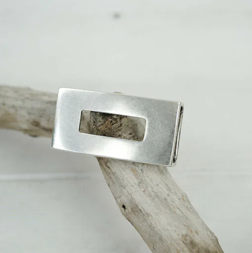Gürtelschließe  “GOAL” silver (UJ02)