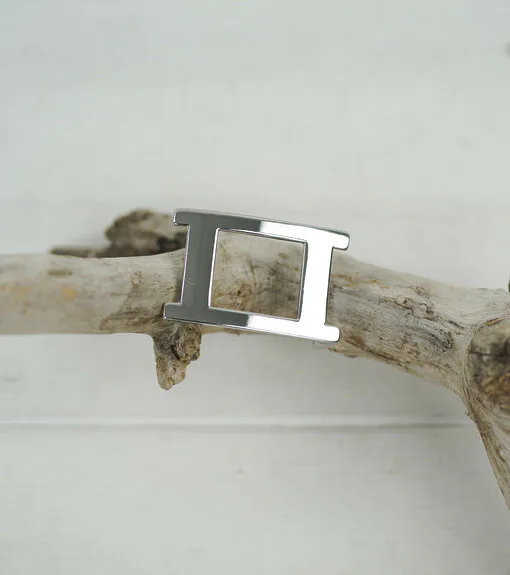 Gürtelschließe  “HOMY” silver (UJ02)