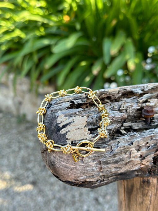 Bracelet "KNOT" gold (IC48)